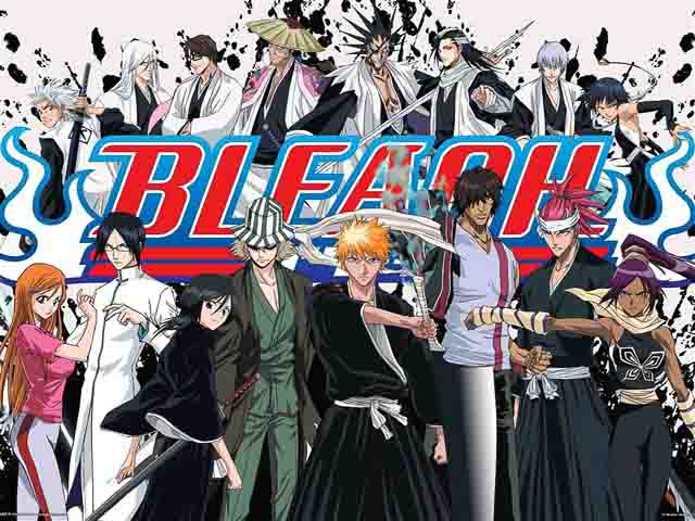 Bleach Bleach follows the adventures of Ichigo Kurosaki after he obtains the powers of a Soul Reaper (æ»ç¥ž Shinigami, literally,