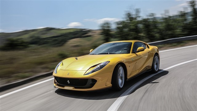 Ferrari 812 Superfast With a claimed top speed of 211 mph, the name 812 Superfast is not mere hyperbole.