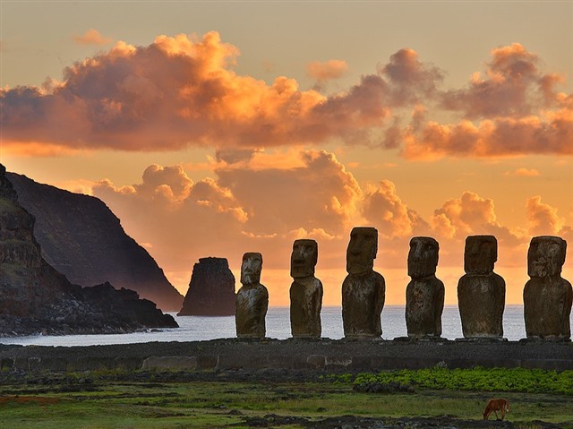 Moai Statues on Easter Island, Chile Few areas in the world possess a more mystical pull than this tiny speck of land, one of the most isolated places on Earth. It's hard to feel connecte...