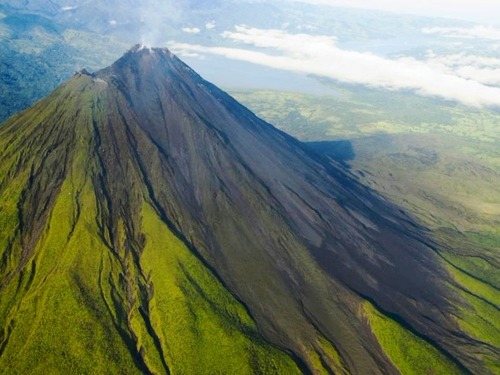 Arenal is a volcano in Costa Rica’s northern lowlands that was active up until 2010. Although visitors won’t be able to see the volcano sp...