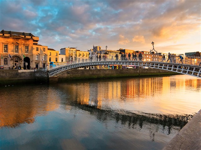 In Dublin, you’ll discover the resilient spirit of the Irish people. Take the bus to Kilmainham Gaol and stand in the courtyard where Joseph Plu...