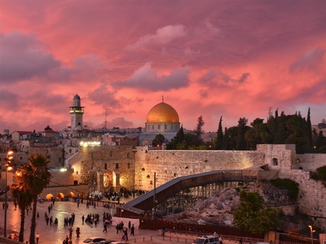 Jerusalem, Israel Being in this fascinating city is going back 3000 years in history. It's the spiritual center of the world, holy to the three great monotheistic faith...