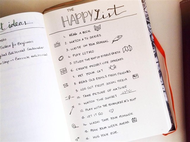 Remember that amazing holiday you went on? What about that hilarious night out with your mates? Jot down a list of all the good things in your life, f...