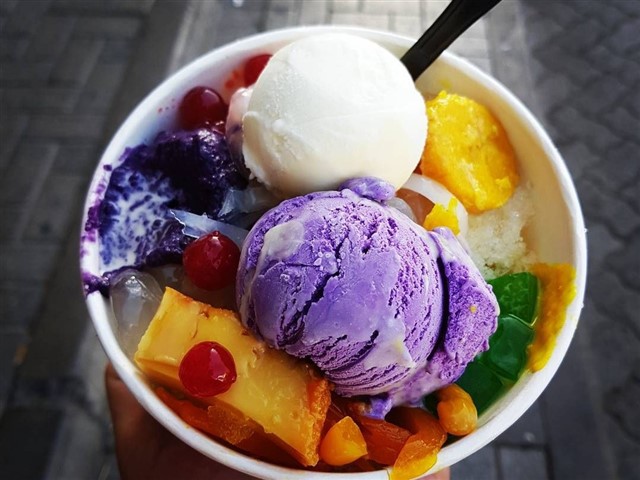Halo-Halo Halo-Halo is a food frenzy in a glass. It’s the kind of dish that will make you think it was probably invented by a mother who was trying to emp...