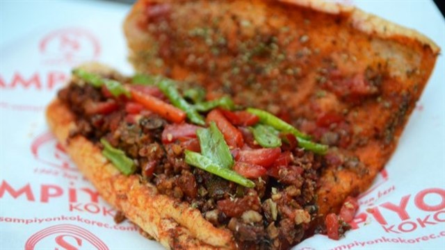 Kokoreç This street food is a bit of an acquired taste because it’s a grilled mass of greasy lamb intestines that are chopped, covered in spices, and pl...