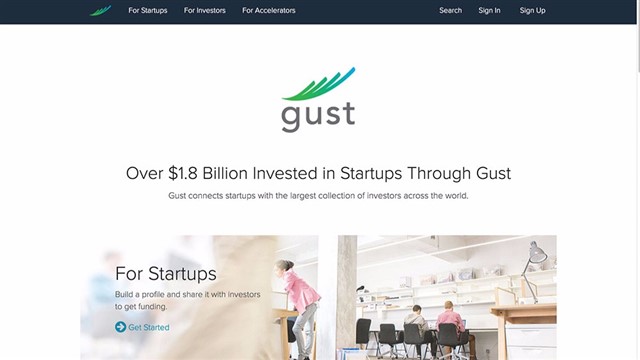 Gust connects startups with a large pool of investors across the world to help raise early-stage funding.