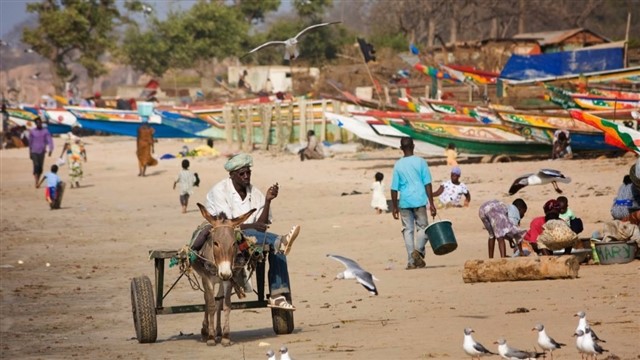 The Gambia Both one of the African continent’s smallest and poorest nations. With an area of roughly 11,000 square kilometers, and a population of roughly ...
