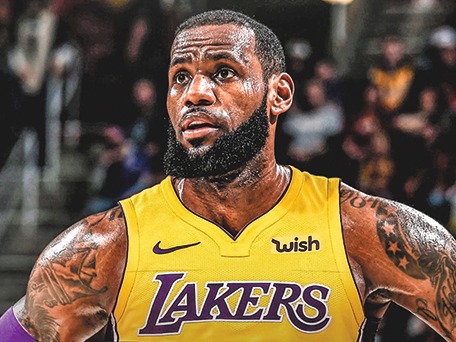 Lebron James Los Angeles Lakers