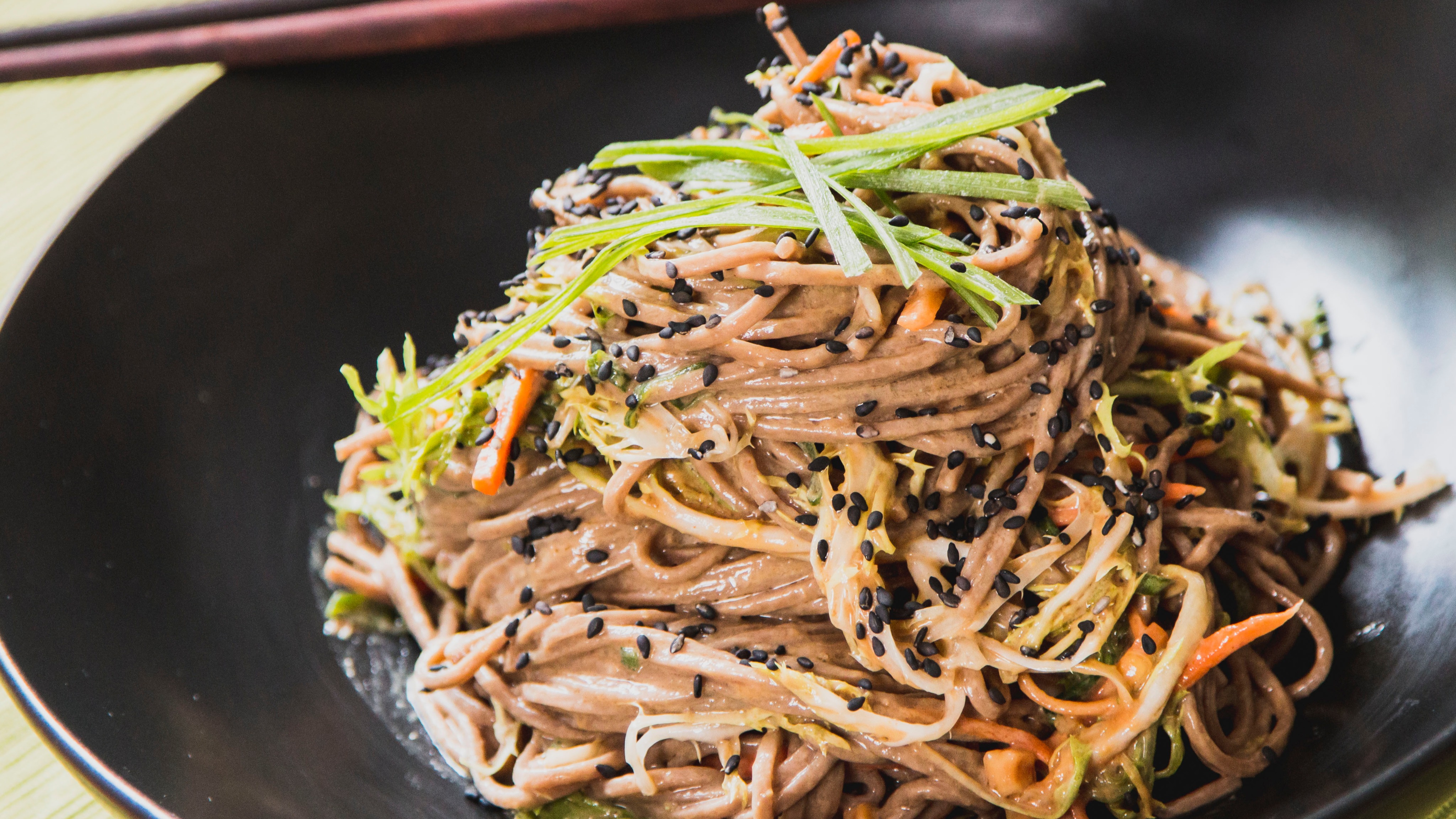 Soba (ãã° or è•Žéº¦) (/ËˆsoÊŠbÉ™/, Japanese pronunciation: [soba]) is the Japanese name for buckwheat. It usually refers to thi...