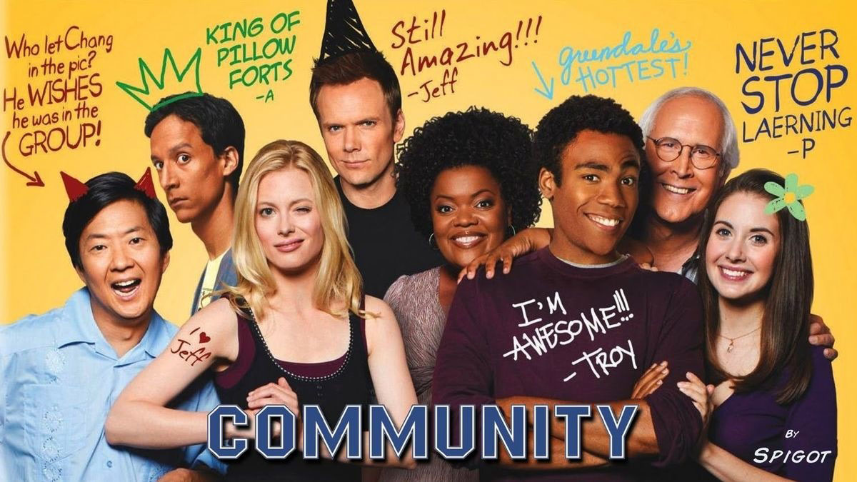 Community Community is an American television sitcom created by Dan Harmon. The series ran for 110 episodes over six seasons, with its first five seasons airing...