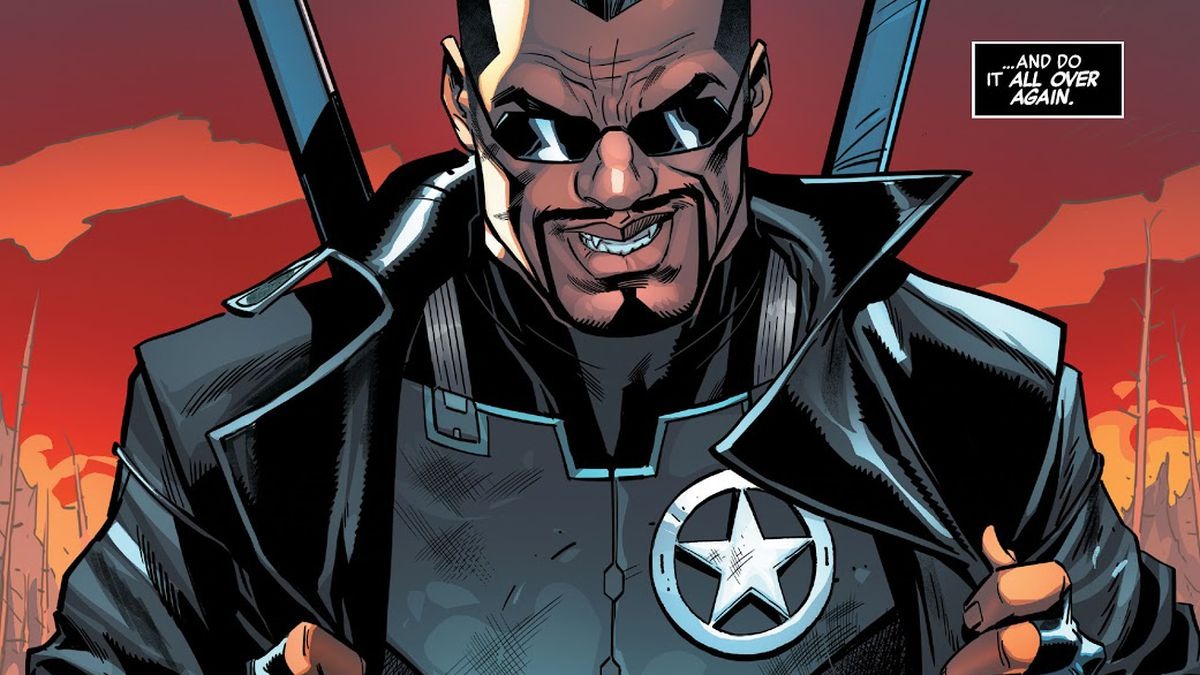 Blade Blade (Eric Brooks) is a fictional character appearing in American comic books published by Marvel Comics. Created by writer Marv Wolfman and pencille...