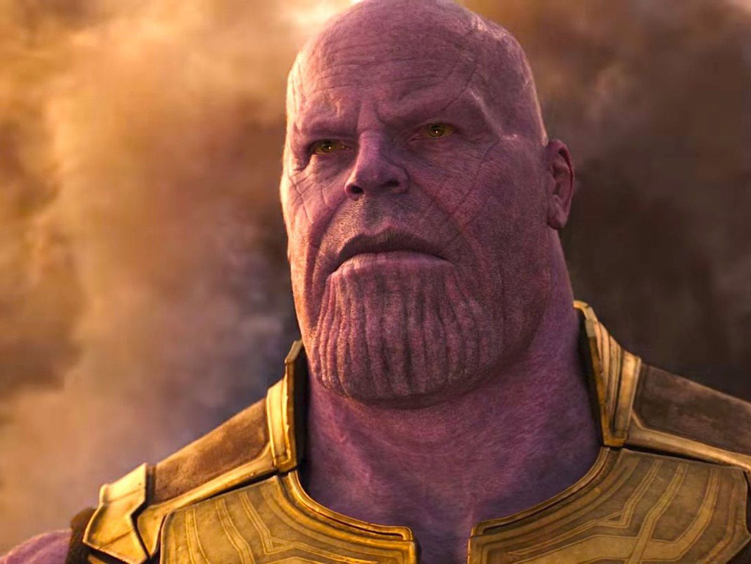 Thanos Thanos is a fictional character from the Marvel Cinematic Universe (MCU) film franchise, based on the Marvel Comics supervillain of the same name. Por...